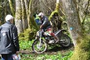 My Dad observing at the Bear Trial, Stroud so that I can concentrate on shooting images ready to turn to prints